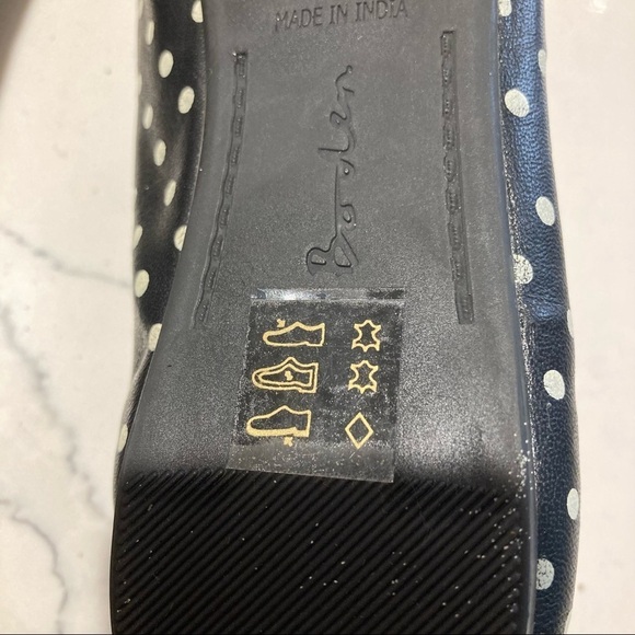 BODEN Sz 39 Polka Dot Slip  On Ballet Ballerina Style Flats Shoes - Picture 9 of 9